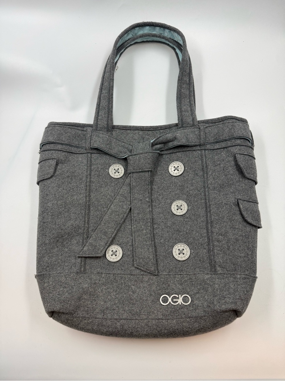 Ogio Hampton tote grey laptop bag